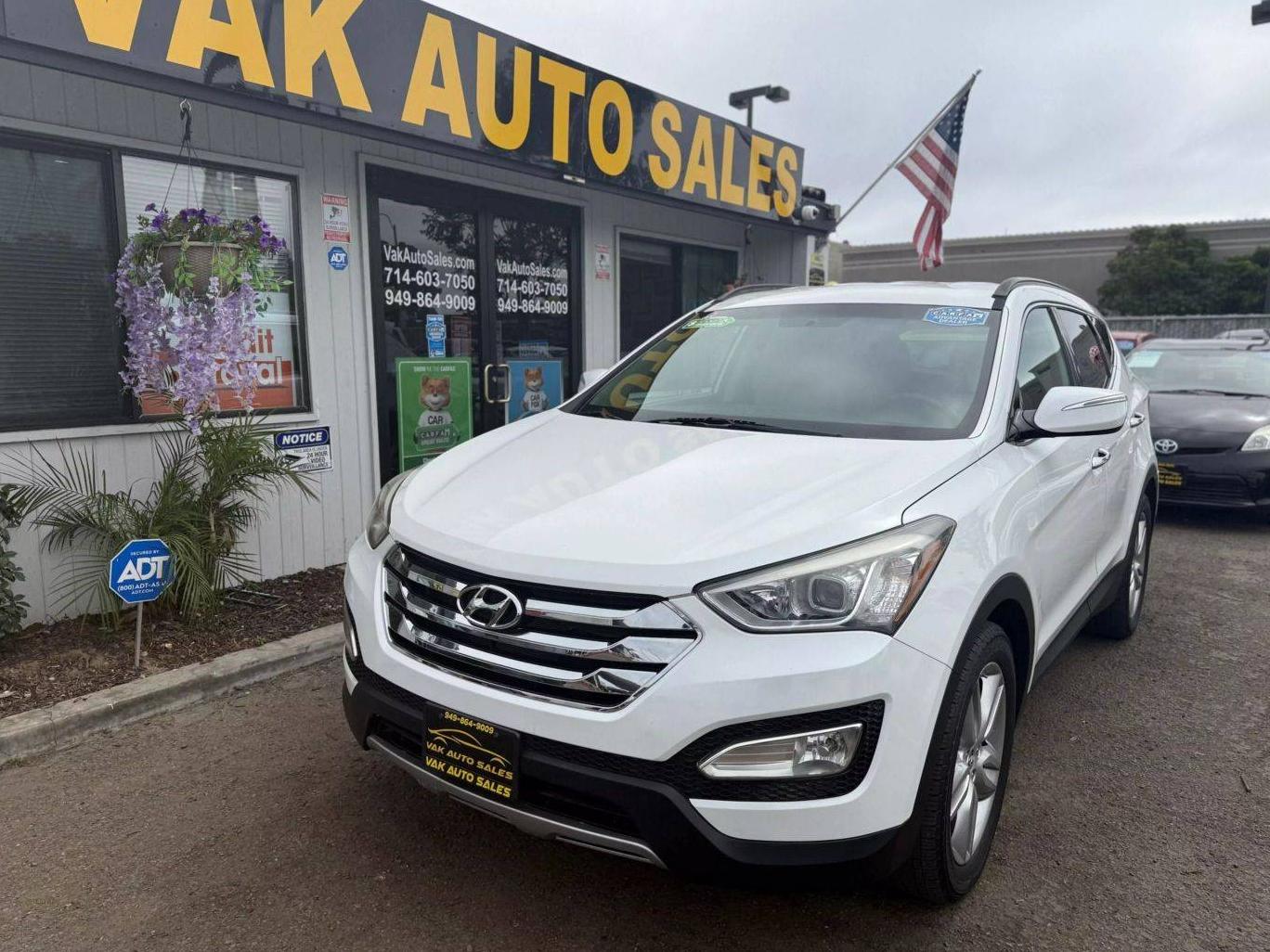 HYUNDAI SANTA FE 2014 5XYZU3LA8EG230100 image